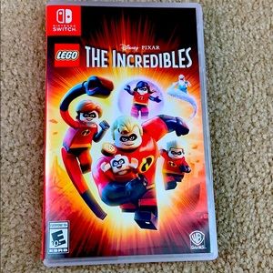 Nintendo Switch Lego Incredibles game card